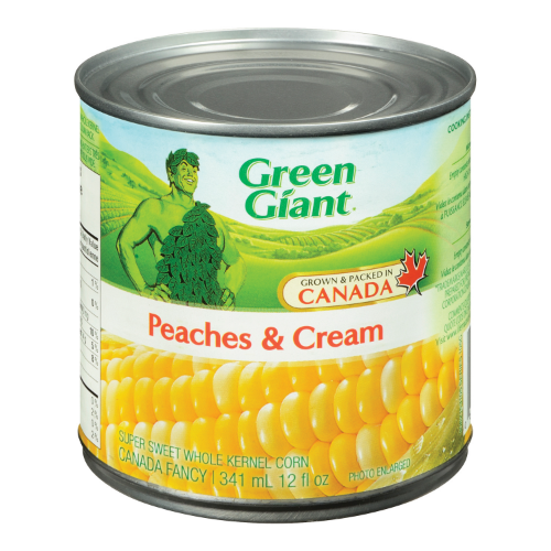 Pack Shot - Green Giant Peaches & Cream Corn