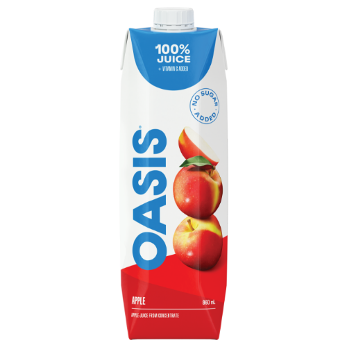 Pack Shot - Oasis Apple Juice