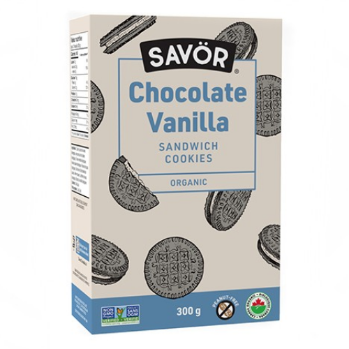 Pack Shot - Savor Chocolate Vanilla cookies