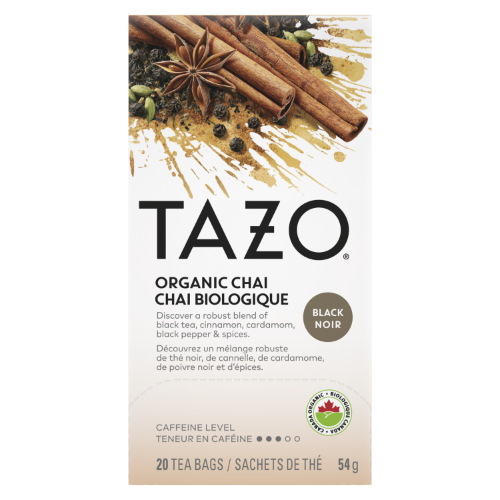 Pack Shot - Tazo Organic Chai Tea