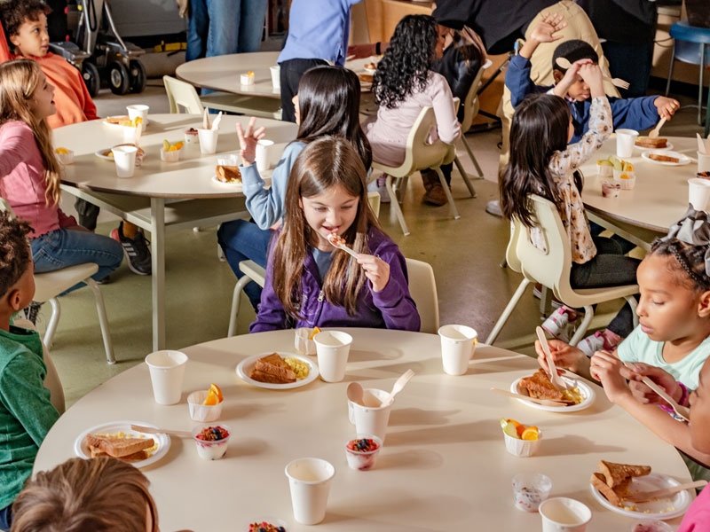 School Student Breakfast Program local children's charity food insecurity Breakfast Club